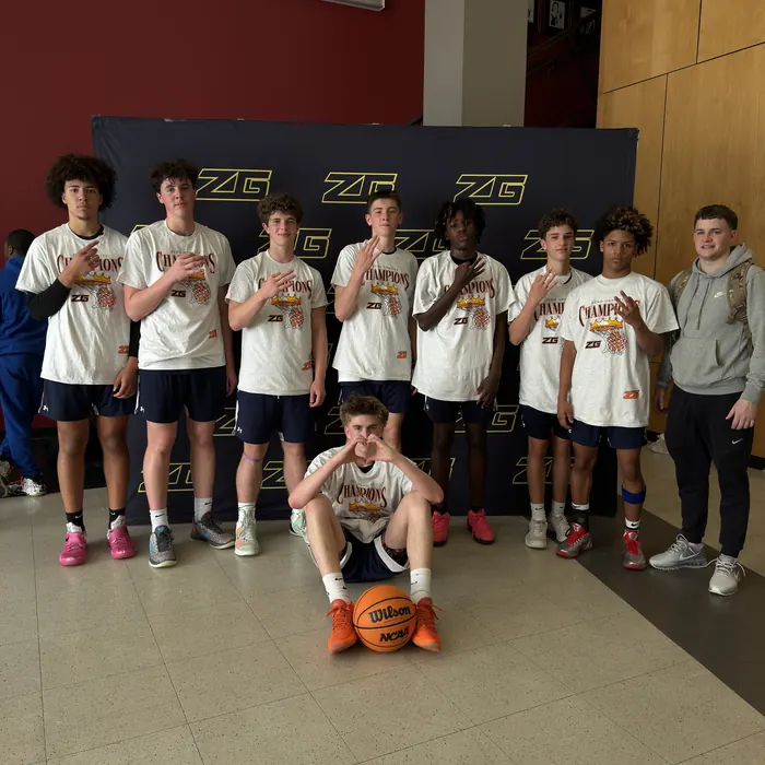 MVE team in champions shirts at a Zero Gravity tournament