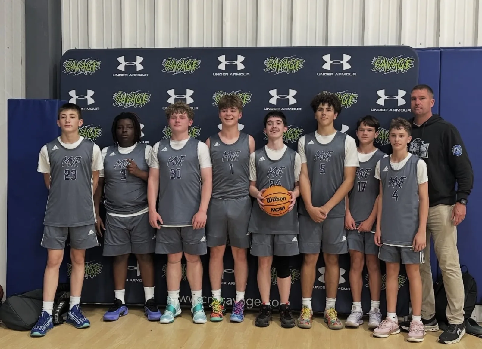 Players competing at MVE tryouts
